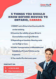 5 Things you should know before moving to Ontario