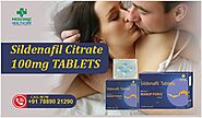 Sildenafil Citrate Tablets 100mg: Uses, Side Effects- Medconic