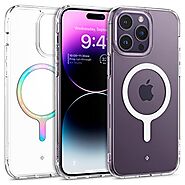 Caseology Capella Mag Clear iPhone 14 Pro Case 5G (2022) - Clear White