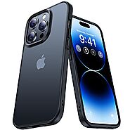 CASEKOO KooShock for iPhone 14 Pro Case Shockproof, Black