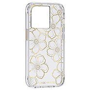 Case-Mate iPhone 14 Pro Case - Floral Gems