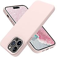 OTOFLY iPhone 14 Pro Case, Silicone Shockproof Slim (Various Colors)