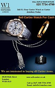 Sell Cartier Watch For Cash