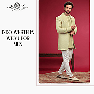 Indo western wear for men