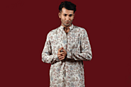 Short Kurta for Men: Mixing Prints and Patterns with This Ensemble