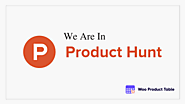 Woo Product Table is now available at Product Hunt MarketPlace! - Woo Product Table