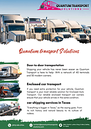 Best Auto Transport Companies in USA