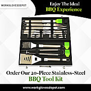 Stainless-Steel BBQ Tool Kit Makes It Easier and Faster To Grill