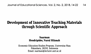 Development of Innovative Teaching Materials through Scientific Approach by Suarman Hendripides and Nurul Hikmah