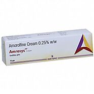 AMROSYS 15GM CREAM, AMOROLFINE 0.25 %W/W Latest Price : ₹106.60 (18% Off)