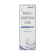 MAHAFLOX LP EYE 5ML DROPS, Moxifloxacin 0.5 %W/V LATEST PRICE ₹145.26 (18% Off) | Chemist180