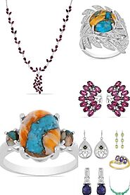 Shop Sterling silver gemstone jewelry from Jewelpin