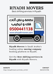 Best shifting service in Riyadh | Shifting service all over Riyadh | edocr