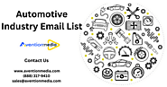 Automotive Industry Email List