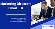 Marketing Directors Email List