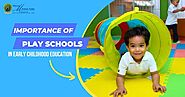 Importance of Play Schools in Early Childhood Education