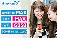 Đăng ký 3G gói max Vinaphone