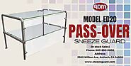 Model ED20 Pass-Over Sneeze Guards | ADM