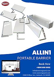 ALLIN1 Portable Barrier | Food Guards | ADM