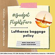 Lufthansa Baggage Policy