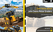 Fast Facts about John Deere Motor Graders – RDO Equipment