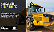 Planning to Buy an Articulated Dump Truck? Check out this Guide!