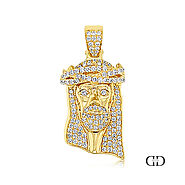 Buy 14k Solid Yellow Gold & Diamond Cross Pendant Jewelry Store in Boston, MA for Men - Danny Diamonds – Danny Diamon...