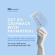 Pay bills using credit card on paymatrix