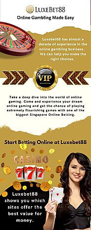 Online Gambling Made Easy With Luxebet88