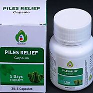 Piles Relief Capsules, Grade Standard: Medicine Grade, Packaging Type: Bottle, Rs 240/bottle | ID: 22023578812