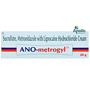 Ano Metrogyl Cream 20 gm Price, Uses, Side Effects, Composition - Apollo Pharmacy