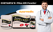 Buy Chetanya Piles Kill Powder 50 Grams + 30 ml Oil free,Ayurvedic to be used for the treatment of piles Online at Lo...