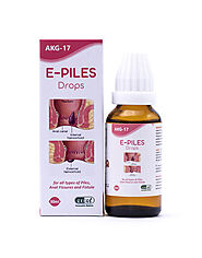 Buy AKG-17 E-PILES DROPS 30Ml online in India at best price: Excel Pharma