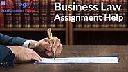 Providing the best business law assignment help in the USA