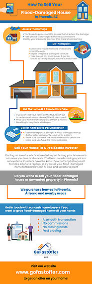 Infographics: How To Sell Your Flood-Damaged House In Phoenix, AZ