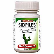 Baidyanath Sidpiles Tablets, For Bloody Piles, Rs 156/bottle Anand Pharma | ID: 25153655073