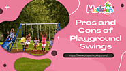 Pros and Cons of Playground Swings