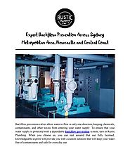 Expert Backflow Prevention Across Sydney Metropolitan Area, Newcastle and Central Coast by Rustic Plumbing Solutions ...