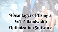 Advantages of Using a VoIP Bandwidth Optimization Software