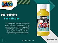 Pour Painting Techniques