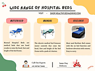 hospital bed for rent and sale