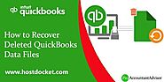 Recover Deleted QuickBooks Data Files & Reports (Data Recovery)