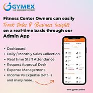 Gymex Admin App Management Feature