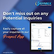 Gymex Prospect App Management Software