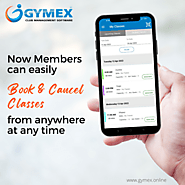 Gymex Booking Class Feature