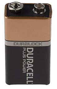 Duracell Plus Power Alkaline 9V Battery PP3 | 9V +/PWR P4 RS | ET17495922 | Enrgtech LTD