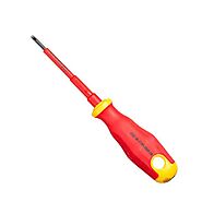 Jonard Tools | INS-475 | Insulated Slotted Tip Screwdriver | 1/8 X 6.00" (152.4mm) | Enrgtech LTD