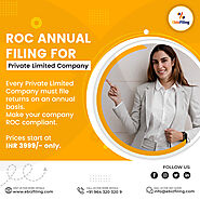 ROC Annual Filing Of Company In India