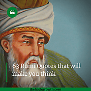 60 Rumi Quotes on Love, Success, Life & Spirituality - thehackgrowth