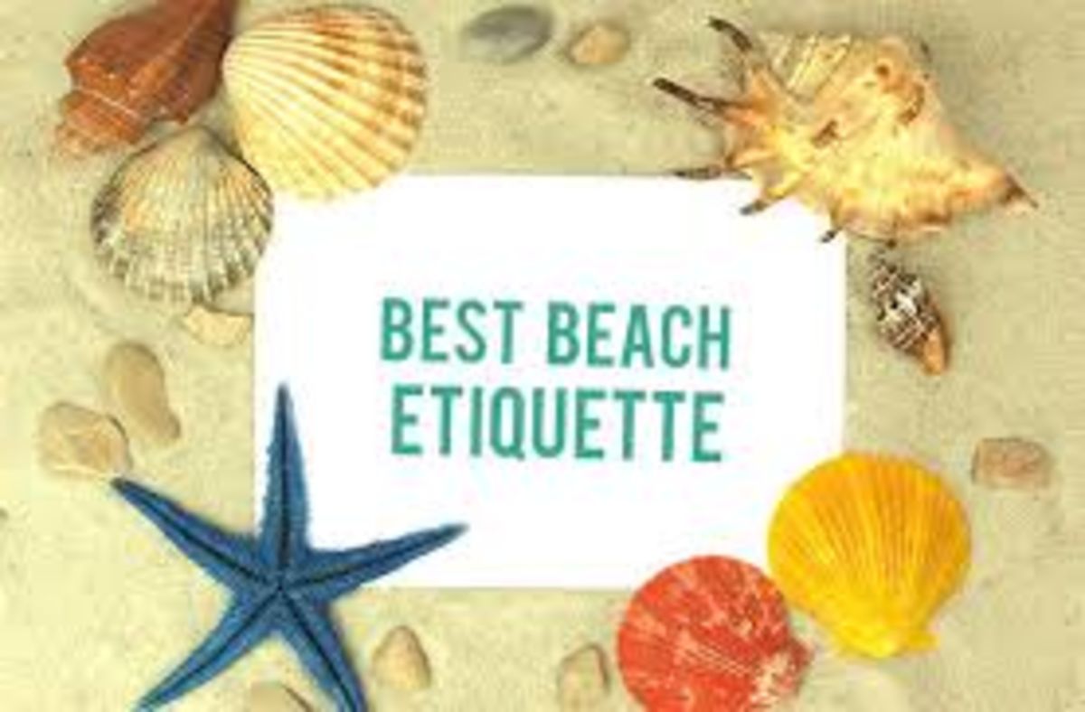 Headline for Etiquette on the beach - Beach Etiquette Guidelines for Holidaymakers